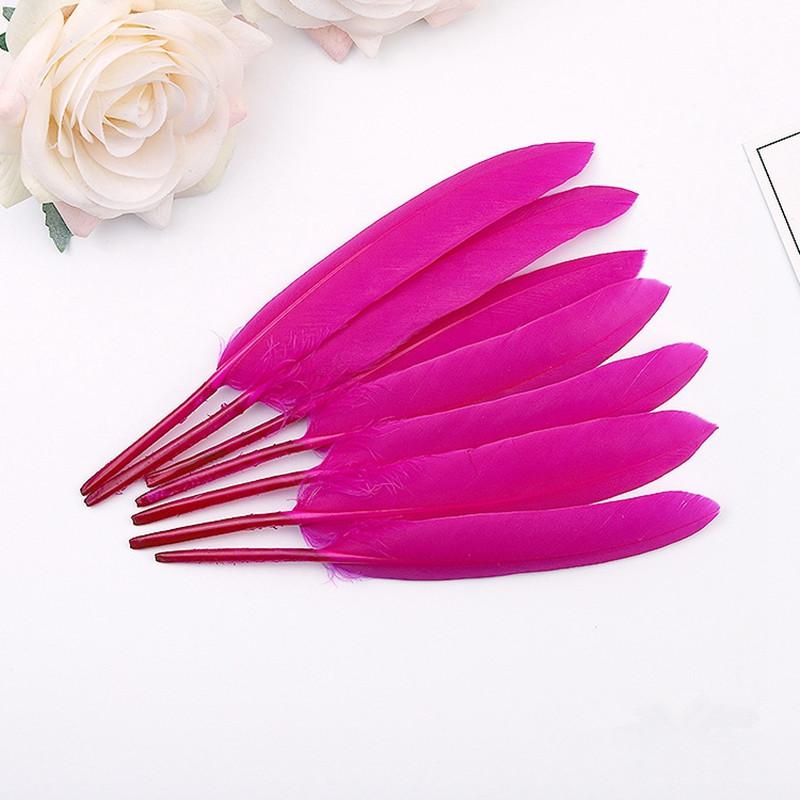 20Pcs Duck Feathers DIY Dream Catcher Halloween Crafts Supplies Wedding Home Partys Decor Jewelry Creation Apparel Accessories