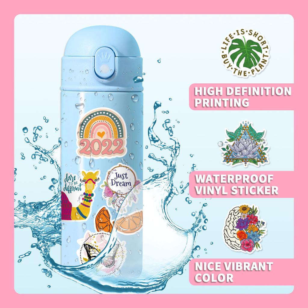 50Pcs New Stickers Cute Stickers For Kids Cup Stickers Nootbook Stickers  For Children Gift