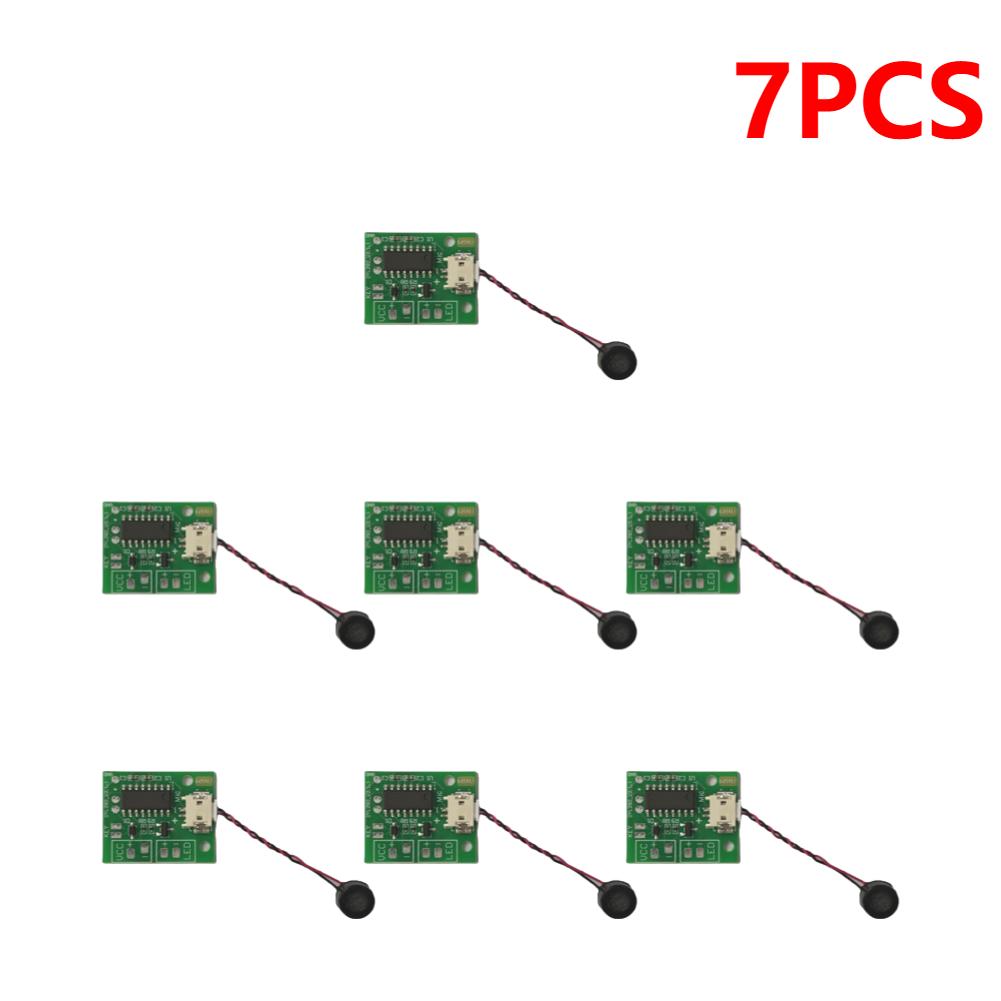 5-20 Stück DC 3,7V-5V KI Offline-Sprachschalter Steuerplatine Schallsteuerungsschaltkreis Treiberplatine Werkzeuge für einfarbiges Nachtlicht