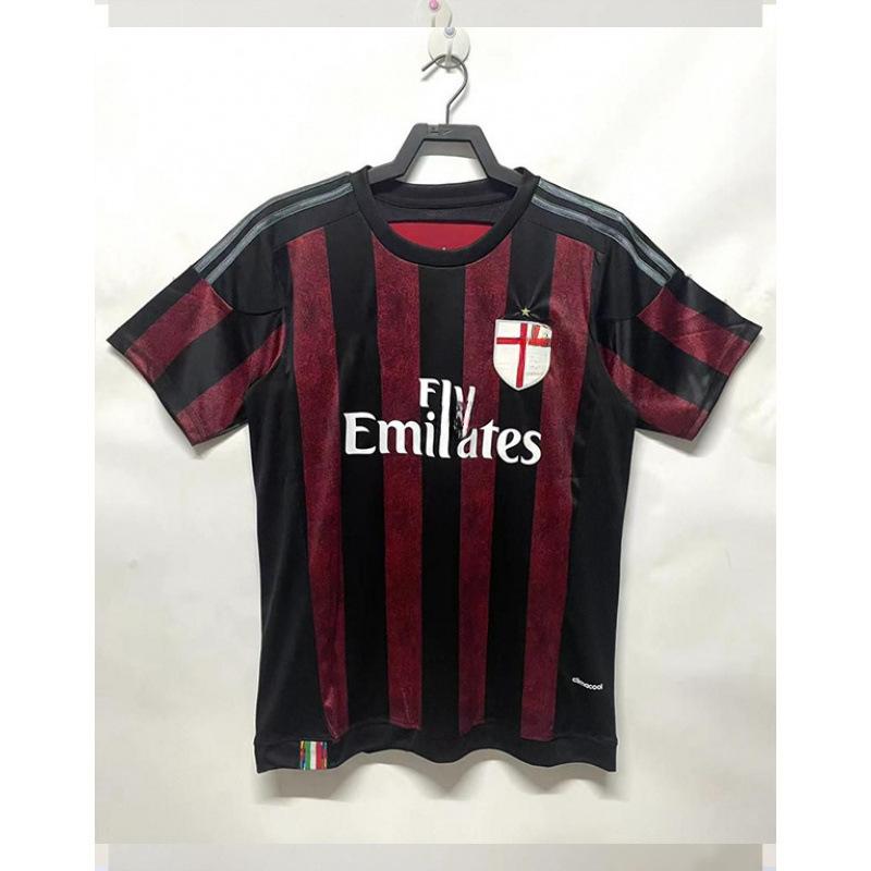 0607 AC Milán Milánský dres Kaka 95-20 Ronaldinho a retro fotbalový dres