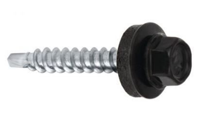 Self-Drilling Screw 4.8*35Mm Ral 9005 - 5 Sto - Wsb 35 9005G
