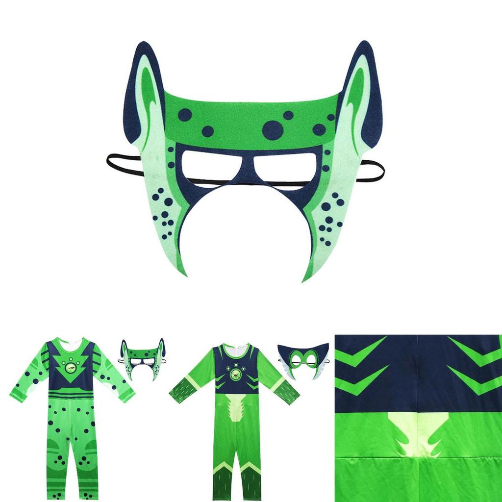 Costume Poliestere Wild Kratts Potere delle Creature per Bambini Ideale per Feste e Carnevali