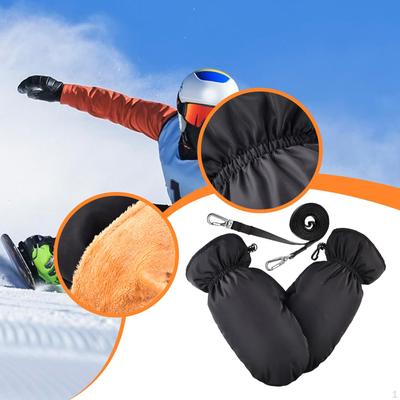 Down Mittens Ski Gloves Thickened Lightweight,Winter Snow Mittens,Cold Weather for Riding Skiing