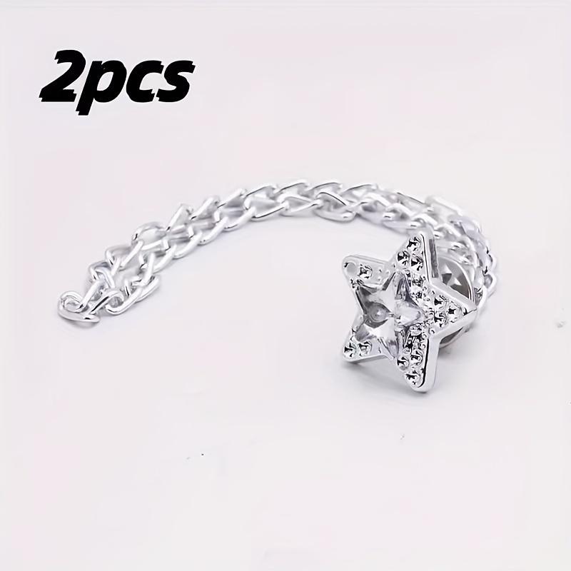 Adjustable Clothing Clips for Women in Sets of 2/6pcs - Perfect for Shortening Sleeves Instantly, Suitable for Shirts, Skirts