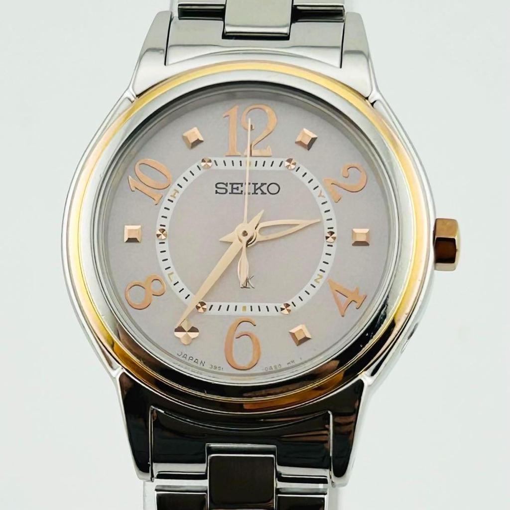 [USED] Rare 2864 SEIKO LK Women's Radio-Controlled SOLAR QZ Watch
