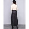 Thickened Down Cotton Skirt for Women Winter New Style Windproof Warm One-piece Winter Skirt Hip Skirt A-line Skirt