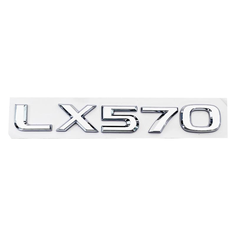 3D ABS Glossy Decal Car Front Hood Emblem Rear Trunk Sticker for Lexus GX460 GX470 LX450 LX470 LX570 LX600 RX270 RX300 RX350