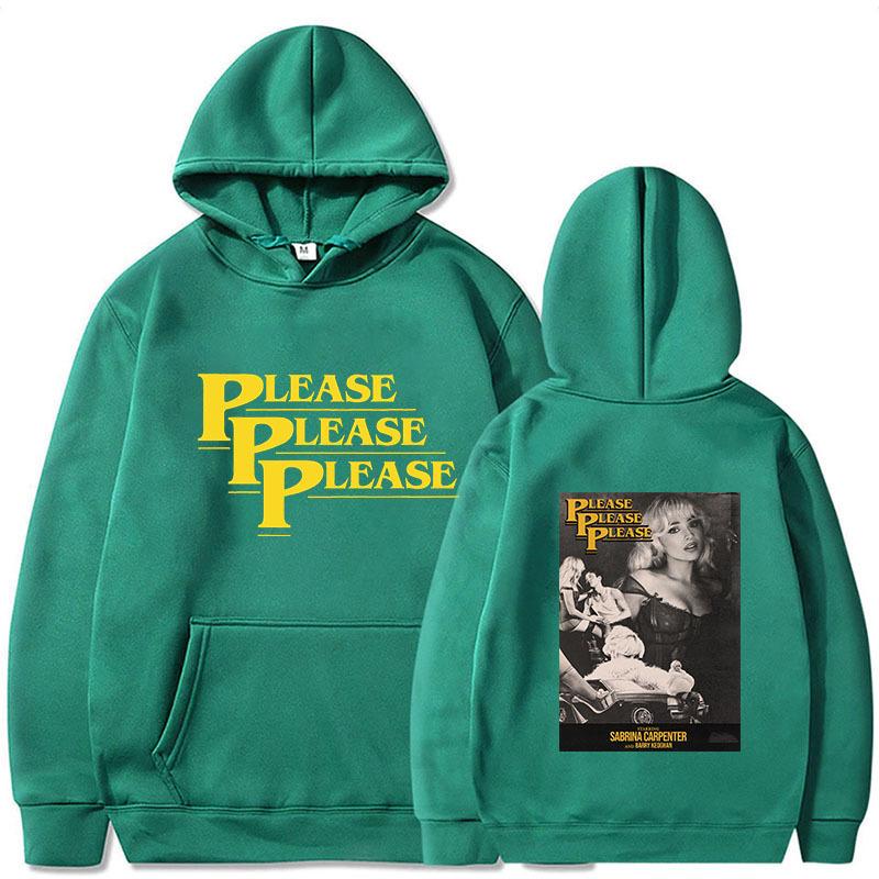 Sabrina Carpenter Hoodie Men Please Please Pleas