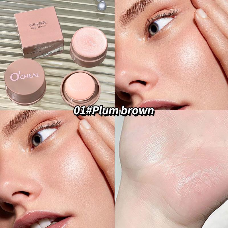 O Qian Ya Highlight Cream: Water Glow Pearl for Natural Brightening and Fine Shimmer Contour