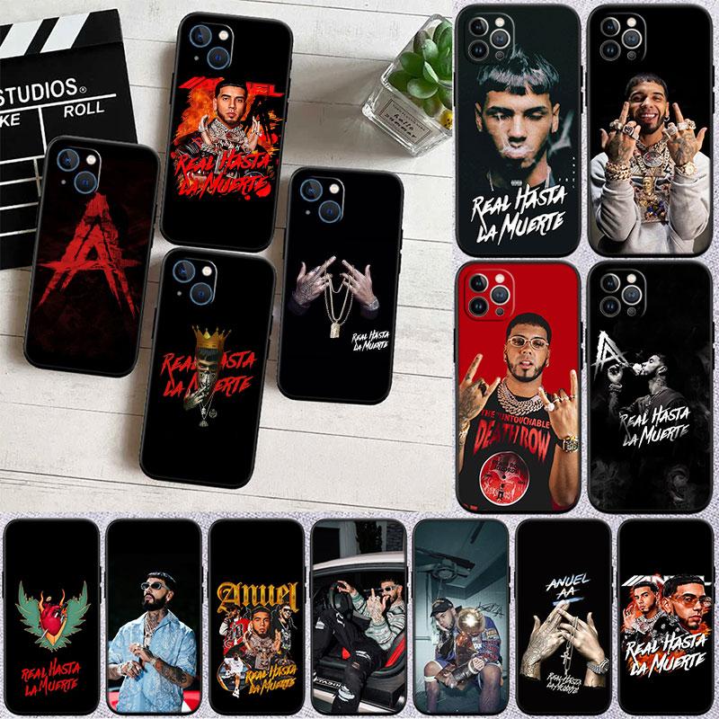 Anuel AA New High-End Cover Phone Case for iPhone SE XS XR 17 16E 12 11 Pro Max Mini Air