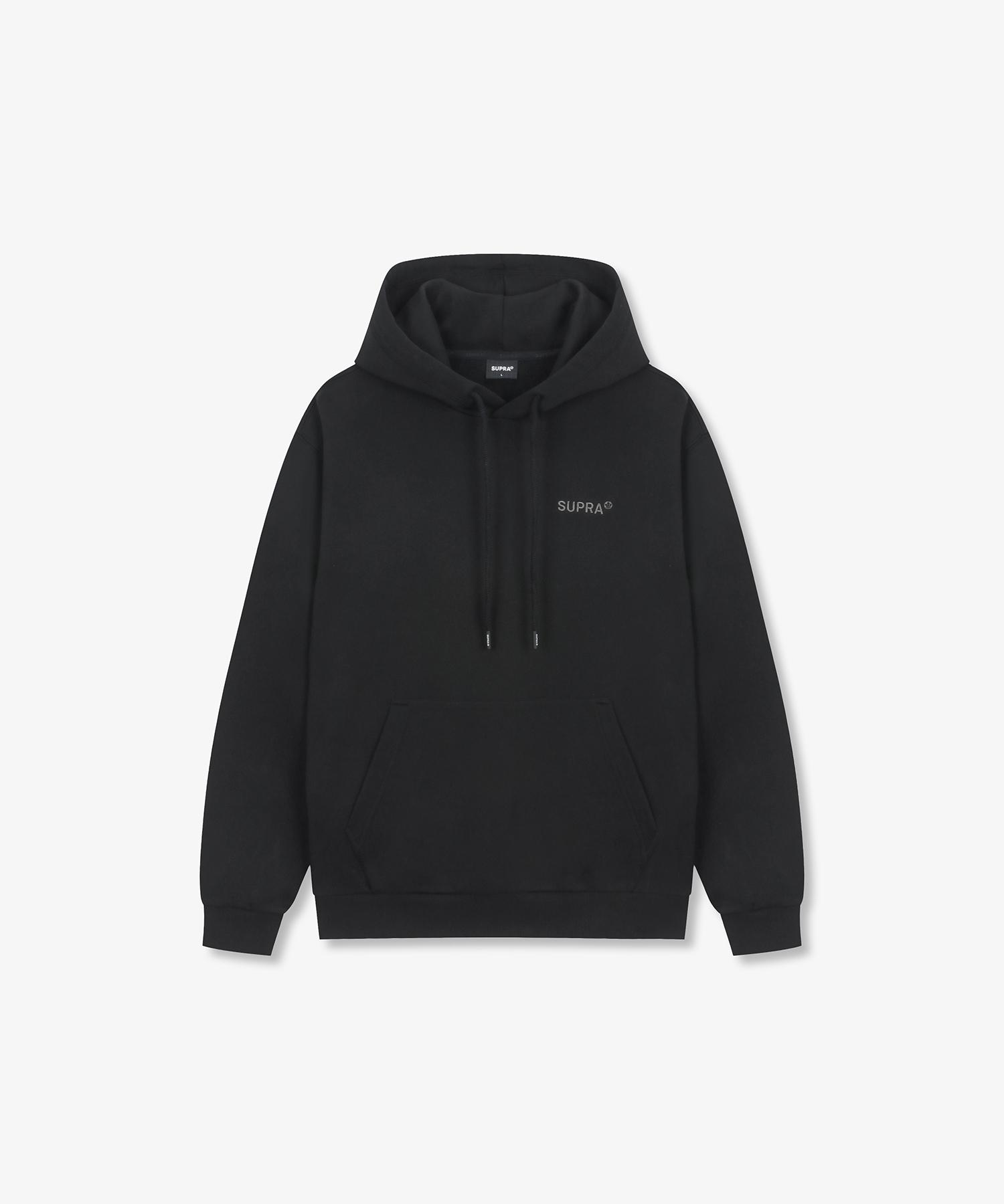 Худи Supra Crown Cross Mountain Line с нахлестом (черный) Sbs/L