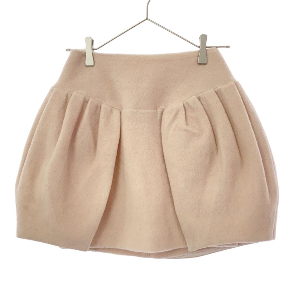 Unused FRAY I.D Made In Japan Wool Blend Balloon Mini Skirt Women Used