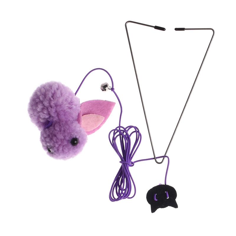 Cat Toys Swing Sticky Disc Elastic Hanging Door Teasing Cat Rope Long Rope Teasing Cat Cat Toy Cat Accessories Pet Kitten Toy