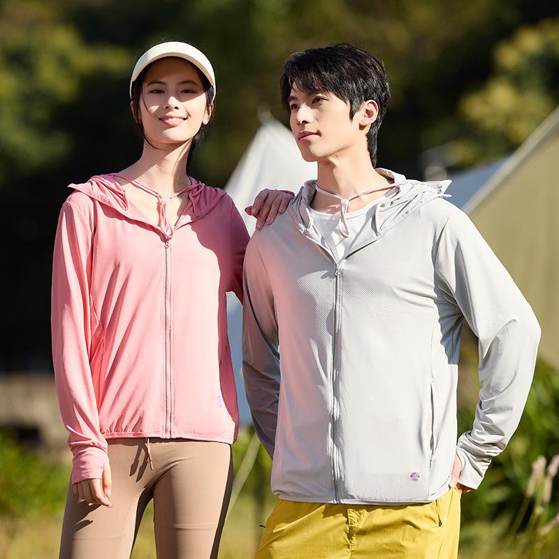 Men’s Summer UPF50+ Sun Protection Jacket Wide Brim Hood UV Protection Lightweight Breathable Outdoor Fishing Sun Hoodie