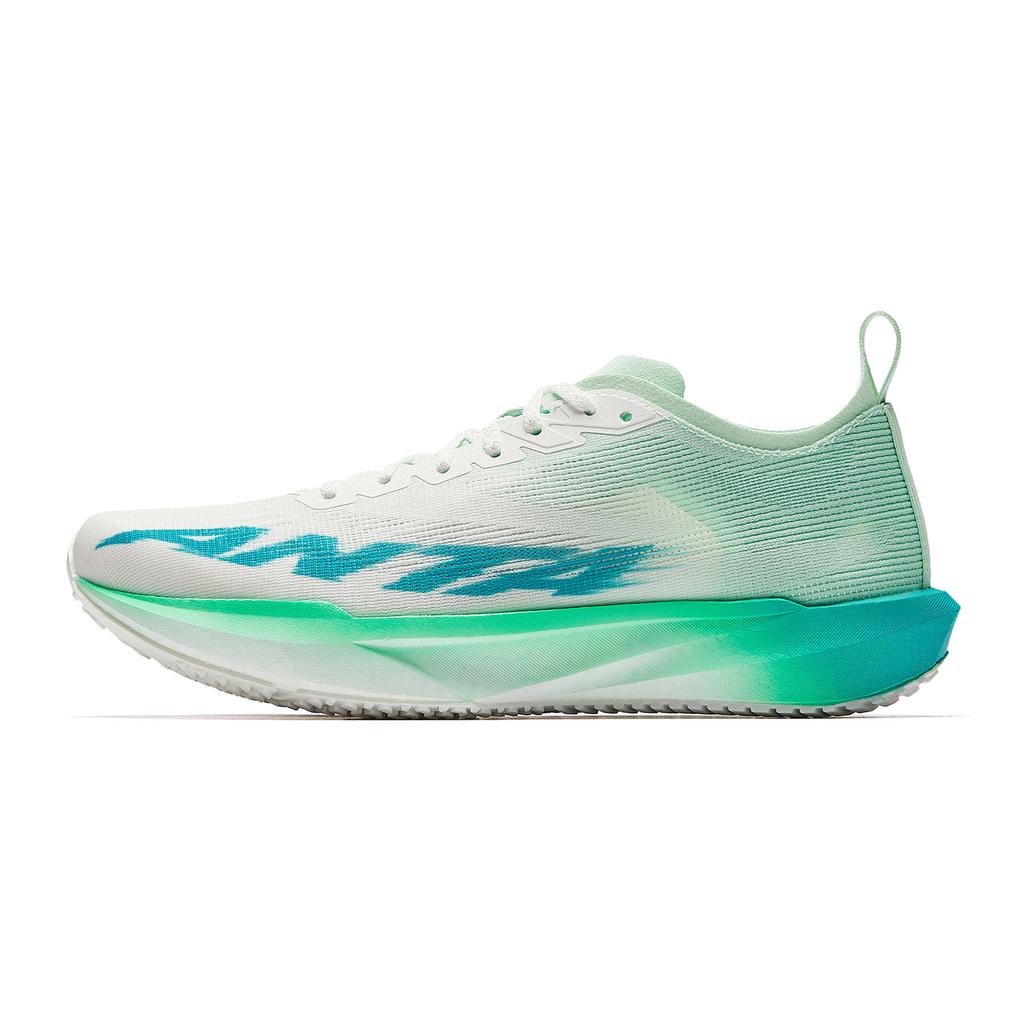 Anta Speed Vanguard Training Shoes Women Running Shoes White Green Blue 922545570-2