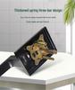 Black Zinc Alloy Anti-theft Door Lock Set for Wooden Entrance Doors