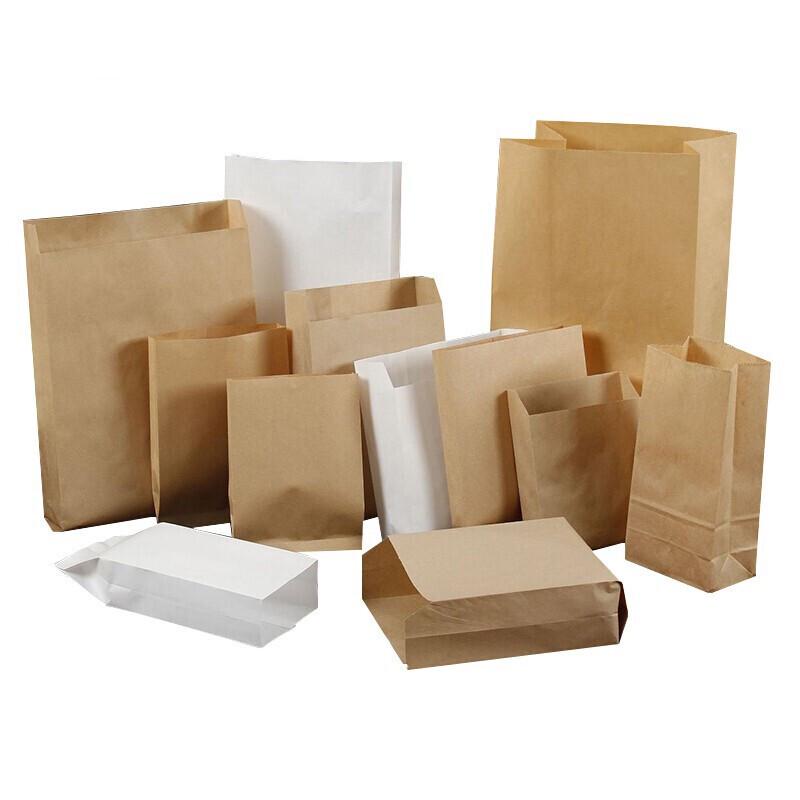 Bingyu BYjq-18 Disposable Laminated Kraft Paper Bags (100 Count) Standard