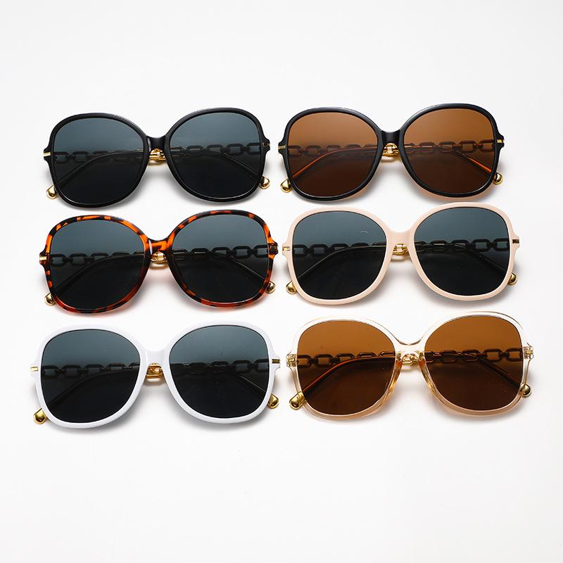 New Vintage Round Sunglasses Women Men Circular Sun Glasses Big Eyewear Oculos De Sol for Male Female Special Shaped Glasses