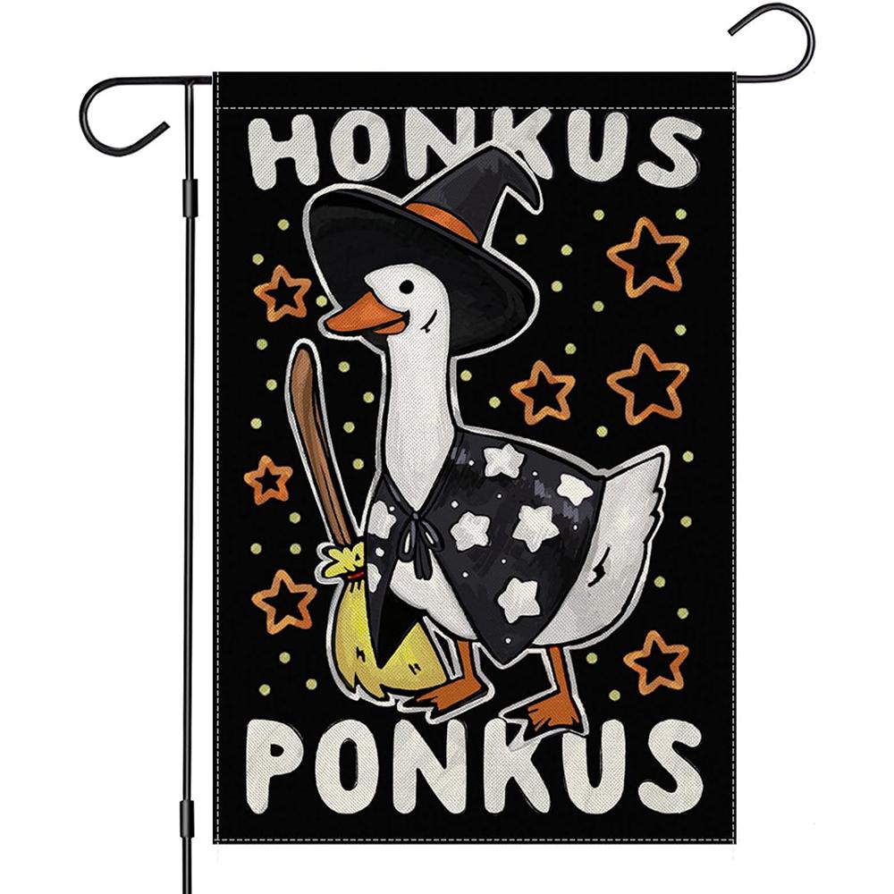 

30 x 45cm Halloween Garden Flag Small Seasonal Yard Decoration for Outdoor Décor