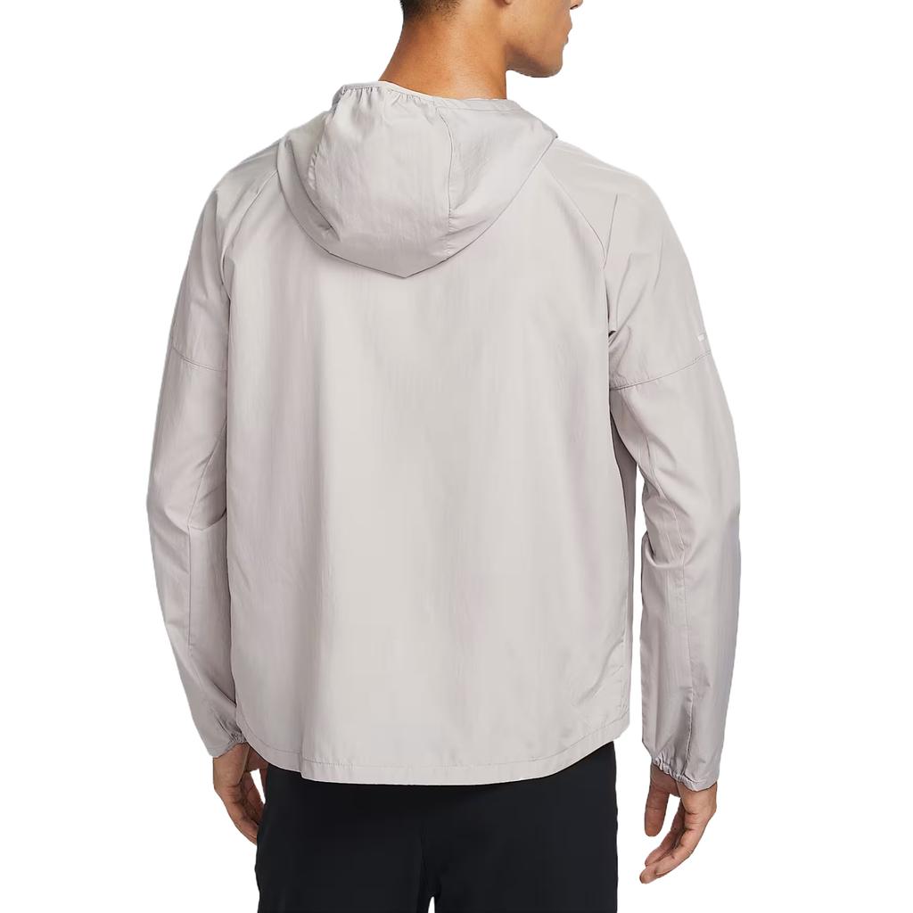 Nike Miler Solid Reflective Water-Resistant Hooded Zip-Up Running Jacket Men Jackets DD4747-211