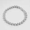 Vollbesetztes Diamantarmband