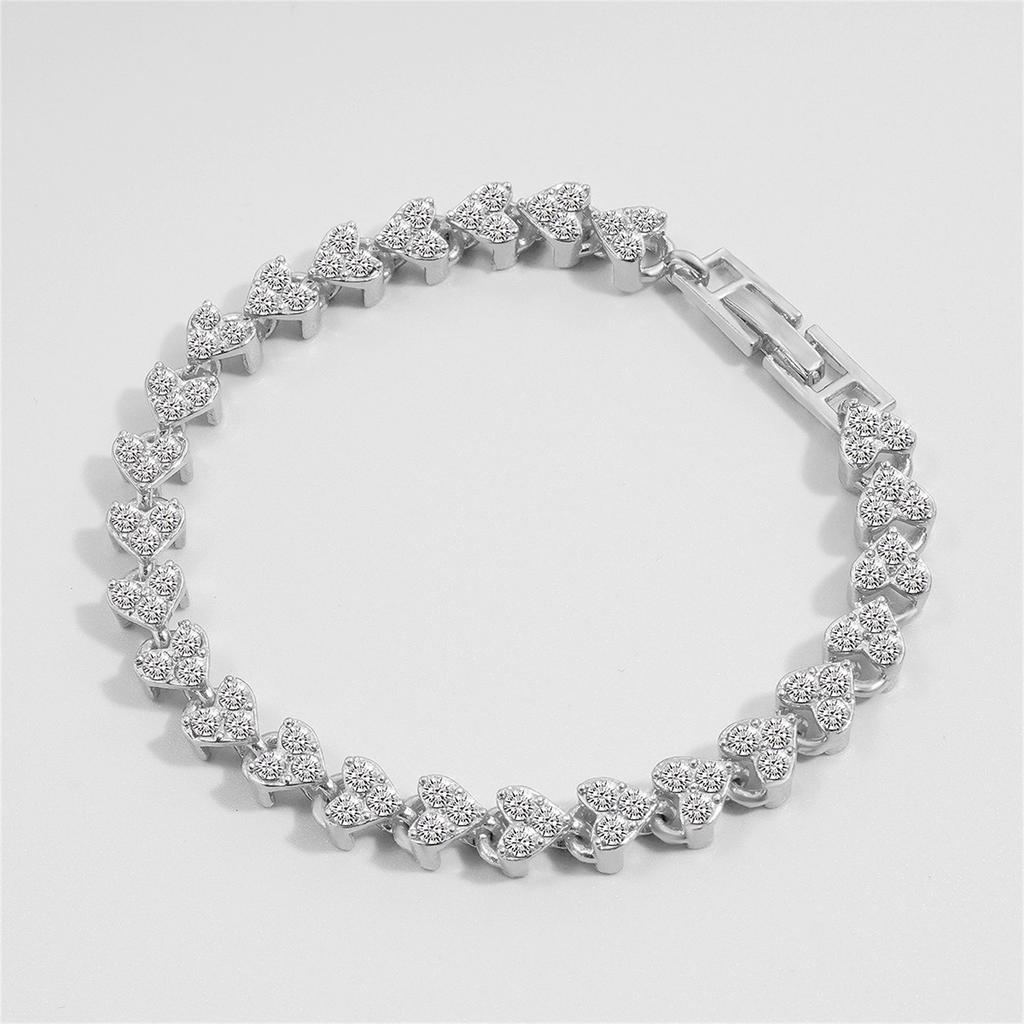 Vollbesetztes Diamantarmband