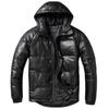 Leather Down Biker Genuine Leather Down Kimutaku Cowhide Leather Down Down Cold Weather Commuter [NBLL] Jacket, Jacket, Jacket, Men's Coat, Style,