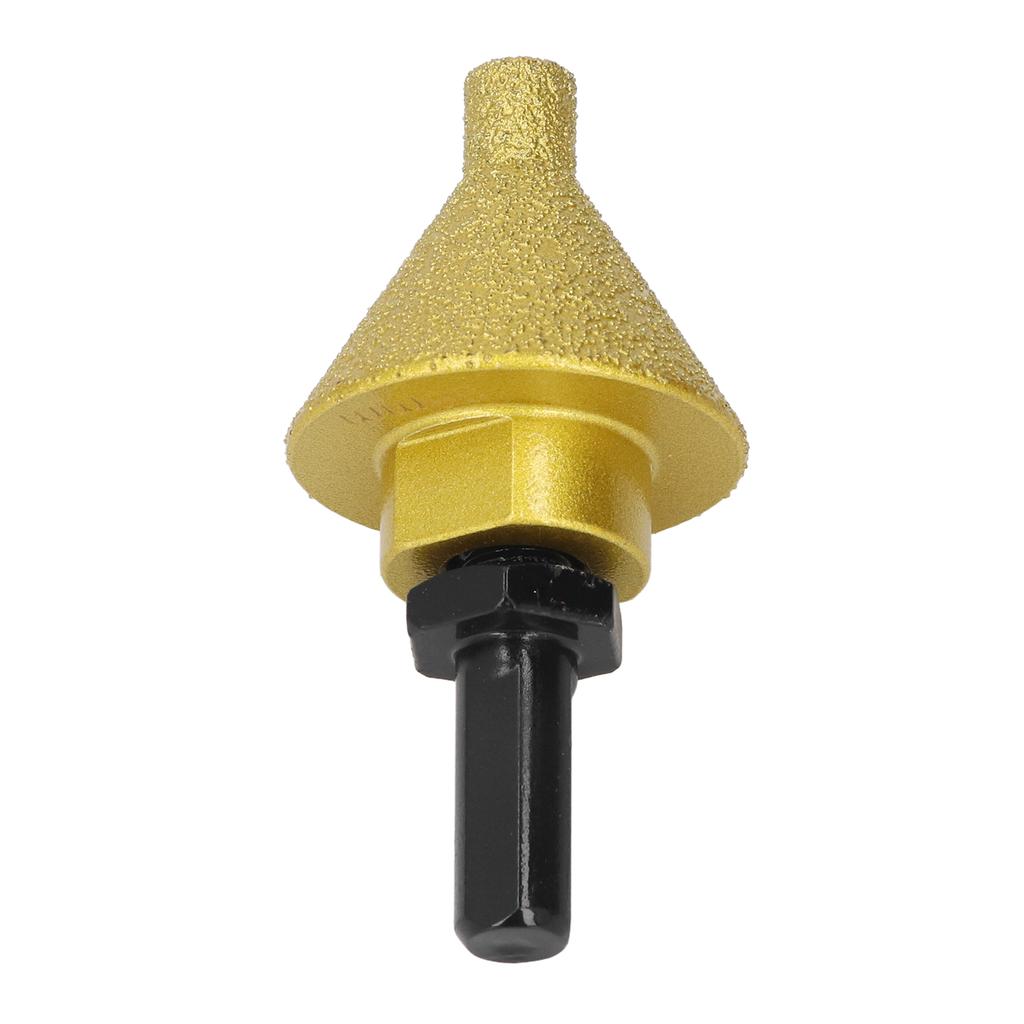 Diamant-Abschrägungs-Fasenbohrer, 38 mm Durchmesser, Lochvergrößerungs-Trimm-Schleifbohrer mit M14-Adapterstange