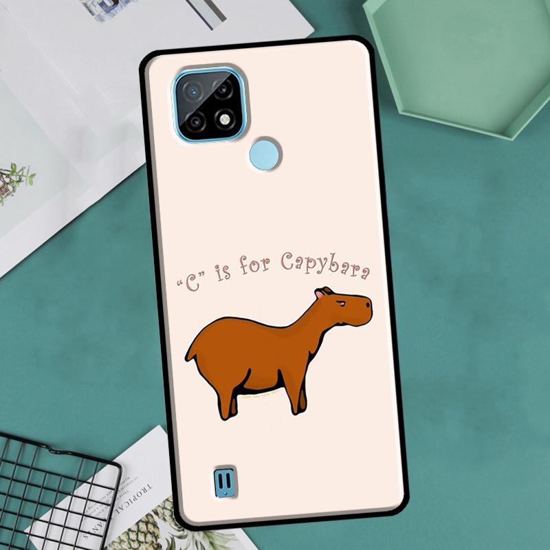 

Капибара милое животное для OnePlus 10 Pro 9 Pro 8T 9R Nord2 чехол для Realme 9 8 Pro 8i 9i C35 GT Neo 2 3 Master OnePlus Nord 2