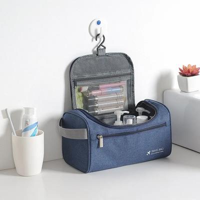 Neceser impermeable con gancho para mujer, organizador de viaje, neceser de maquillaje para hombre, neceser de baño, neceser de lavado