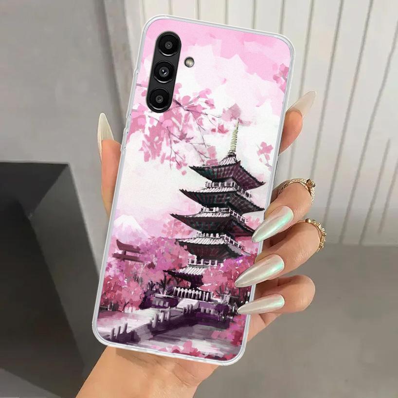 Cherry Blossom Tree Phone Case for Samsung Galaxy A16 A26 A36 A56 A15 A25 A35 A55 A14 A24 A34 A54 A13 A23 A33 A53 A05S A04S A03S