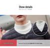 Lightweight Men's Plus Size Down Jacket, Round Neck, Ultra-Thin, No Collar, for Middle-Aged and Elderly.
