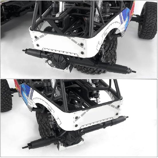 Steel Rear Axle CVD Drive Shafts for 1/10 RC Axial Wraith 90018 90048 RR10