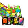 Latest caja Sorpresa Needoh Super Needoh Fuzz Sphere Jelly Hops Dippin' Dazzler Eggs Super Solid Squish Easter Theme