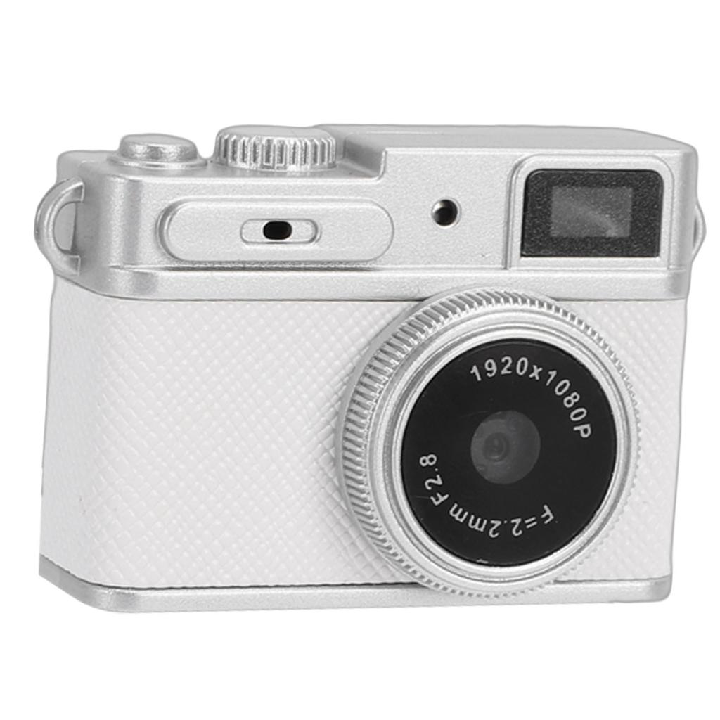 Keychain Digital Camera 1080P FHD Tiny Video Camera 0.96in Screen Vintage Portable Video Recorder
