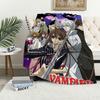 manga classic anime cool art v-Vampire Knight Flannel warm soft plush blanket for sofa living room office bedroom travel gift