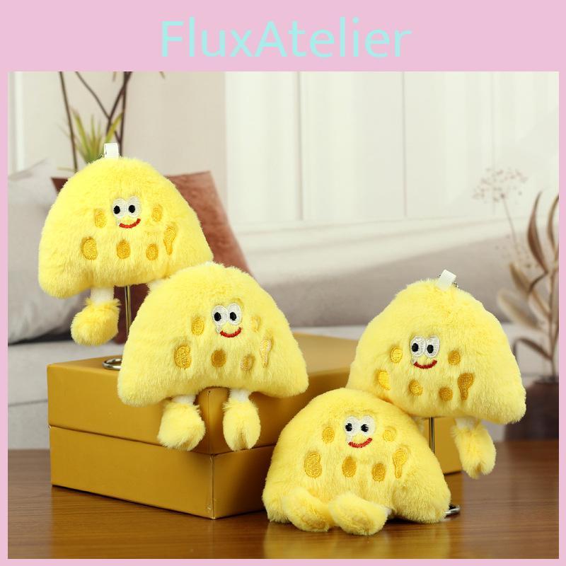 And Fun Creative Cheese Sandwich Plush Keychain Cute Accessory Couples For