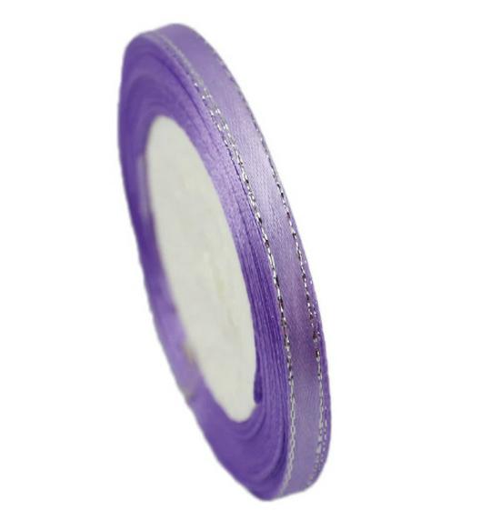 6mm Silver Edge Ribbon for Cake & Gift Box, 22m Roll