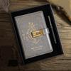 Diary Book Password Notebook Protecting Secrets Travelers Journal A5 Notebook with Lock  Writing