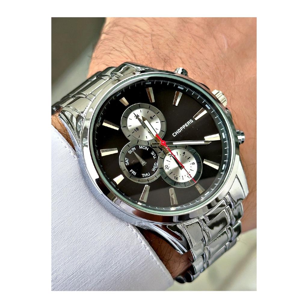 New Season Metal Men's Wristwatch Premium With Seller Guarantee