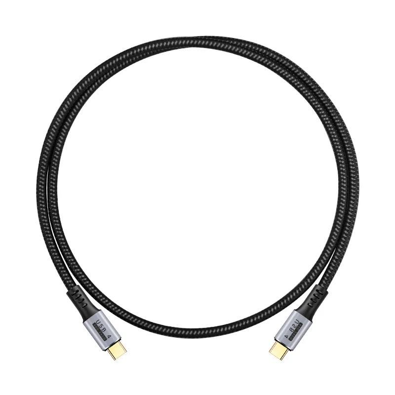 240W USB4 Cable PD Fast Charging Cable 8K@60Hz 40Gbps Type-c Data Video Cord For Samsung Xiaomi Macbook Pro iPad