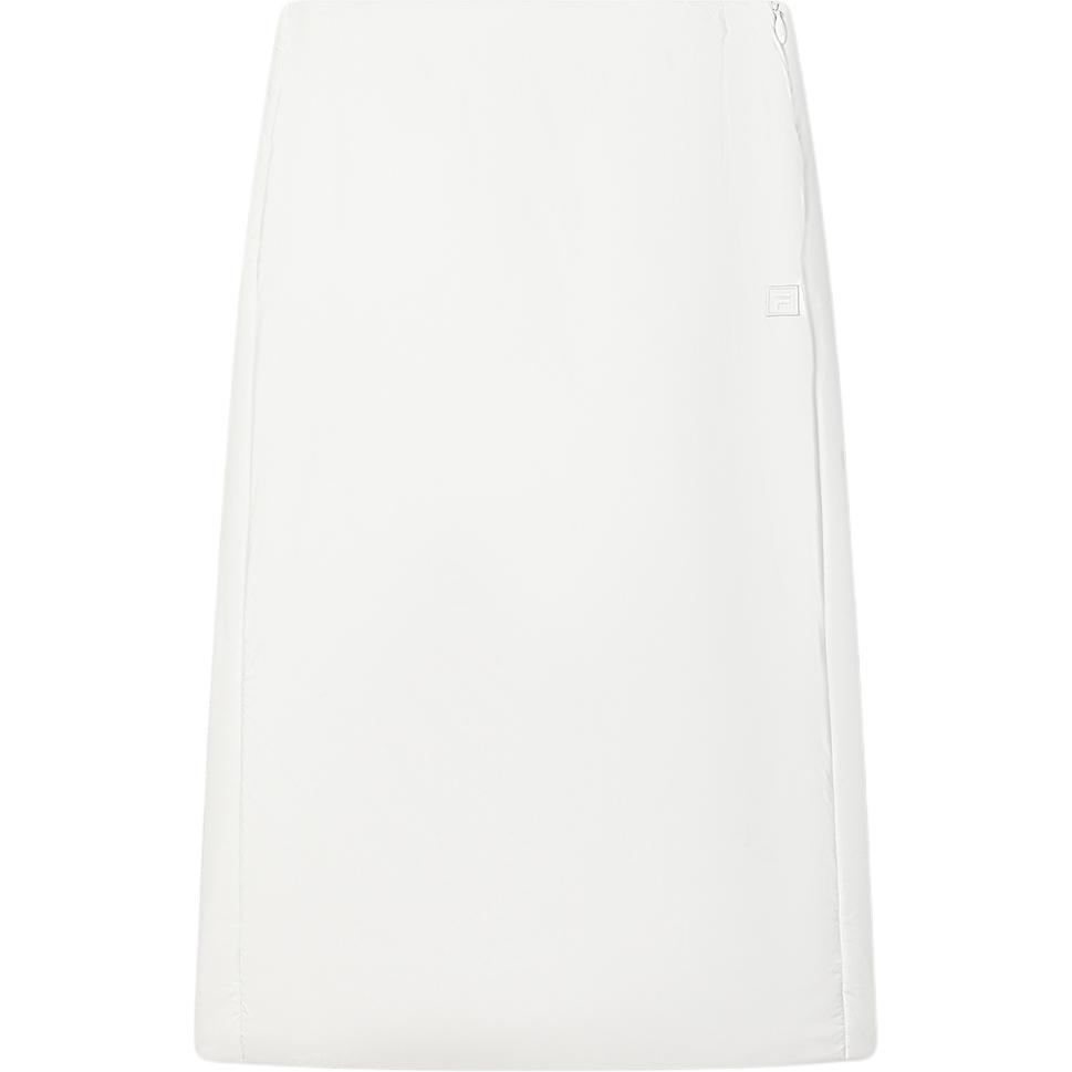

Fila Милан Итальянская Роскошь Спортивная Серия Мода Однотонная Удобная Повседневная Длинная Юбка Женские юбки Белый F11W445301F-WT S