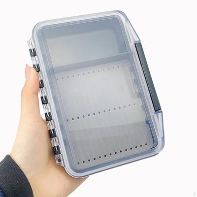 Compact Fly Box for Storing Fishing Accessories, Transparent Lid, Lightweight And Portable Design,