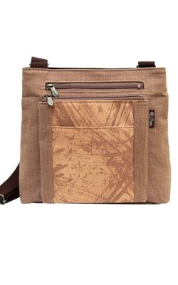 Taška cez rameno Crossbody Vyrobená z japonského kaki Shibu Telo Mnoho Shibu Rukoväť [creareki] Dámska taška, Taška, Ľahká, Japonsko, Štýl, Farbená, Rameno,