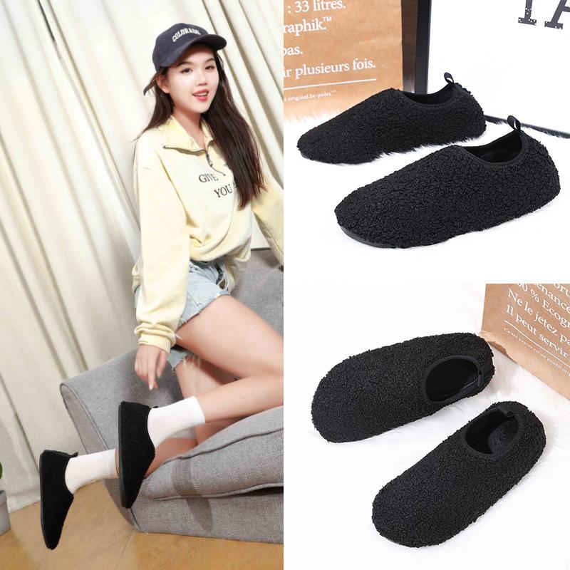 Main promotion cotton shoes cotton drag breathable and light men and women couples home indoor warm thin-soled cotton shoes
