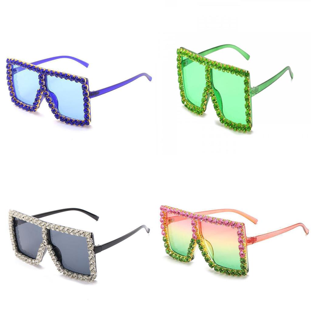 Fashion Oversized Sunglasses With Uv400 Protection For Summer Outdoor Wear