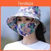 Foldable Beach Sun Hat With Face Covering For Women And Sunshade In Spring And Summer