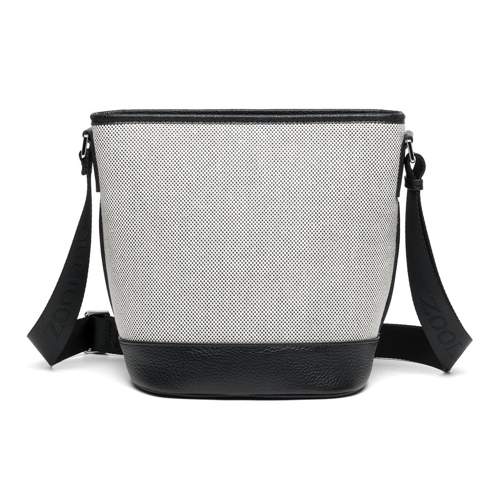 Unique Waterproof Shoulder Bag for Women Oxford Material Black Crossbody Bags Functional Travel Use Casual