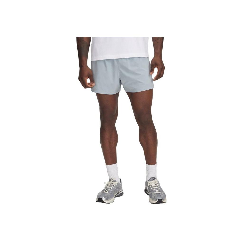 Under Armour Meridian Mens Training Soft Series Solid Woven Comfortable Versatile Sports Shorts Men Shorts Harbor-Blue 6005469-465