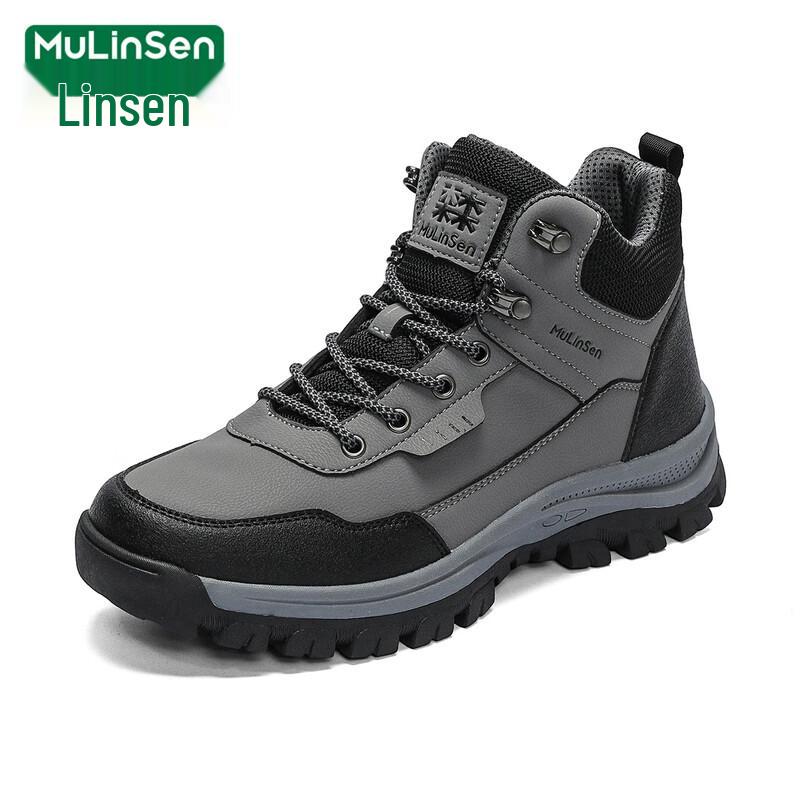 Mulinsen Men s Mid-Top Casual Sneakers 43 серый